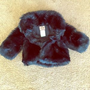 Juicy Couture fur coat
